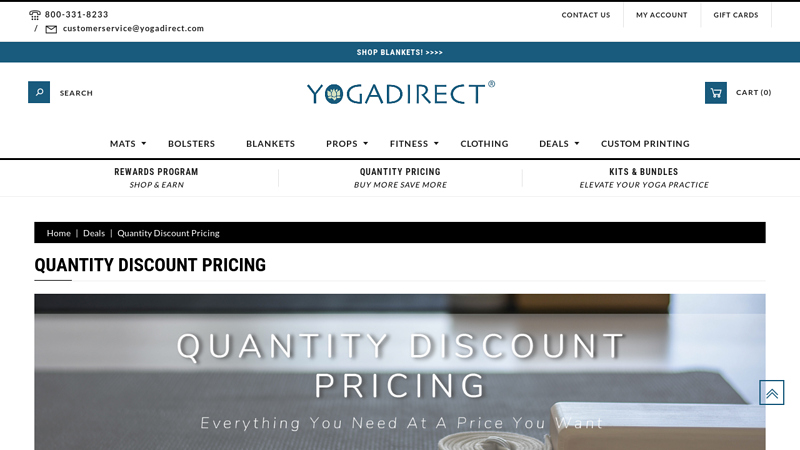 Quantity Discount Yoga Gear
