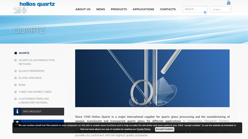 Quartz Glass Products