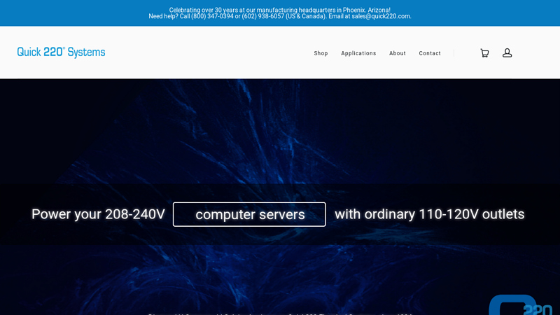 Quick 220 Electrical Systems