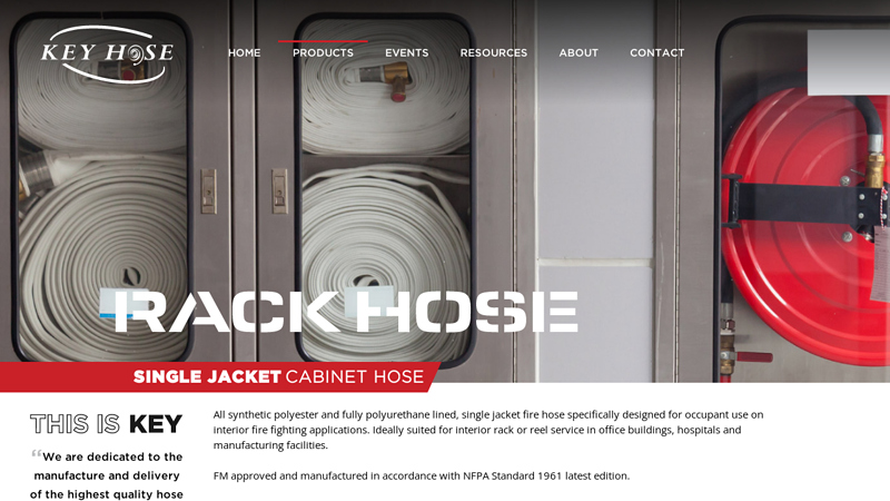 Rack Hose Cabinet Hose