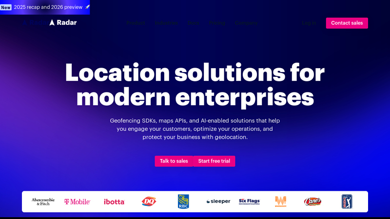 Radar: Geolocation platform