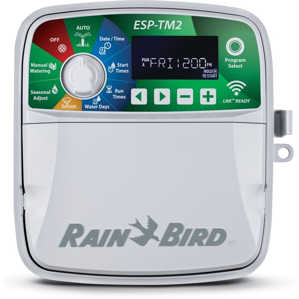 rain bird wi-fi esp-tm2 4 station outdoor controller with lnk2