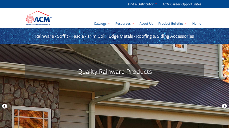 Rainware, Soffit, Fascia, Trim Coil, Edge Metals, Roofing and Siding ...