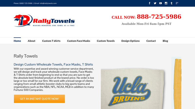 Rally Towels - Wholesale Custom Towels