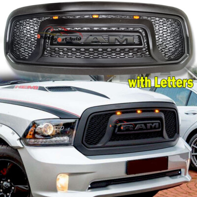 RAM 1500 2013–2018 Matte Black with Letters