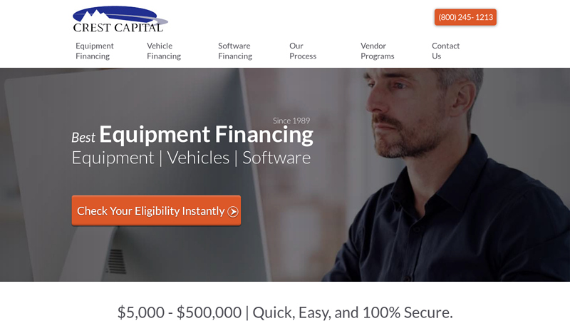 Rated #1 Best Equipment Financing