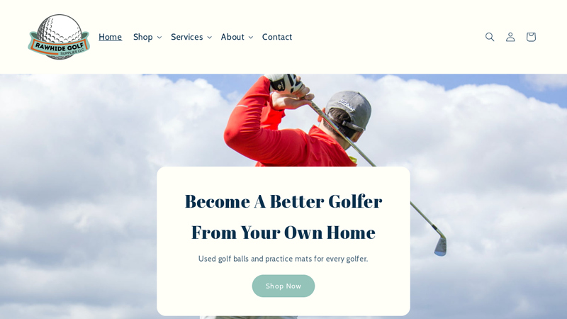 Rawhide Golf Supplies: Used Golf Mats & Balls for Sale