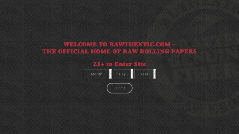 RAWling • RAWthentic Rolling Accessories from RAW Rolling Papers