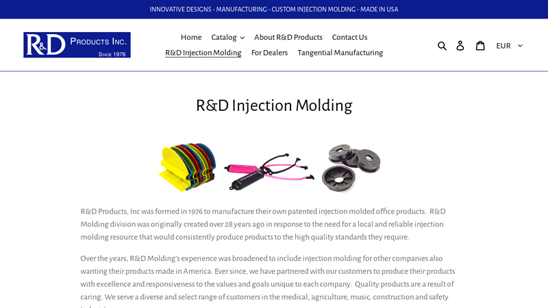 R&D Injection Molding