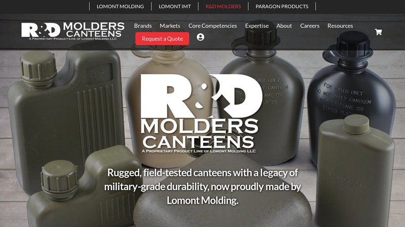 R&D Molders Canteens - Plastic Manufacturing - About Us