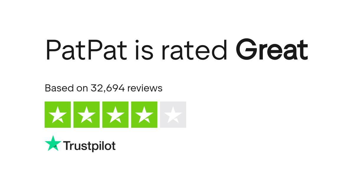 Read Customer Service Reviews of www.patpat.com