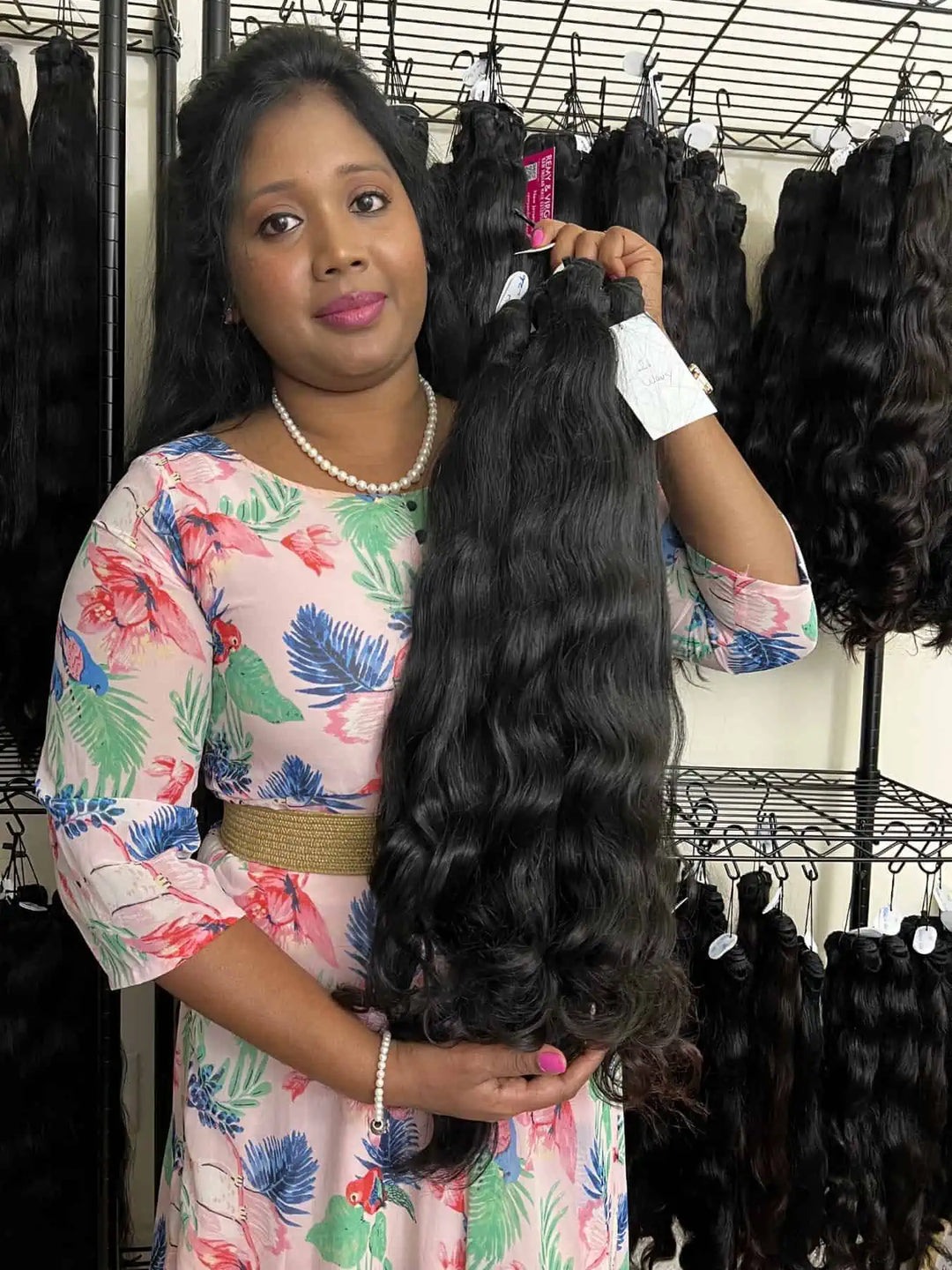 Real Human Hair Extensions, 100% Virgin Indian Hair Extensions ...