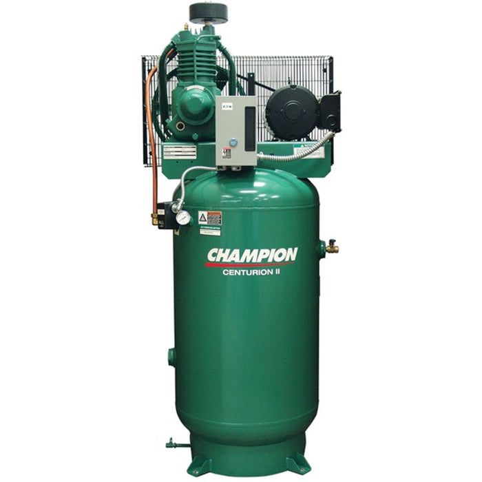 Reciprocating Air Compressor 5HP 230V 80 Gallon Vertical ...