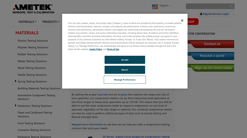 Recommended Compression Testers