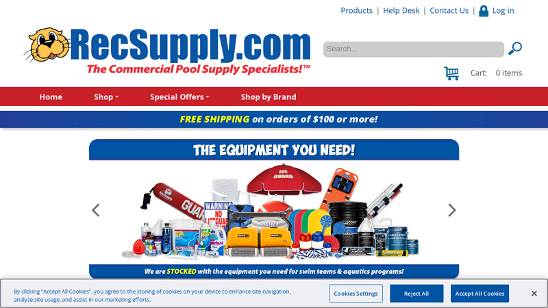 RecSupply.com Commercial Pool Equipment & Supply with Free ...