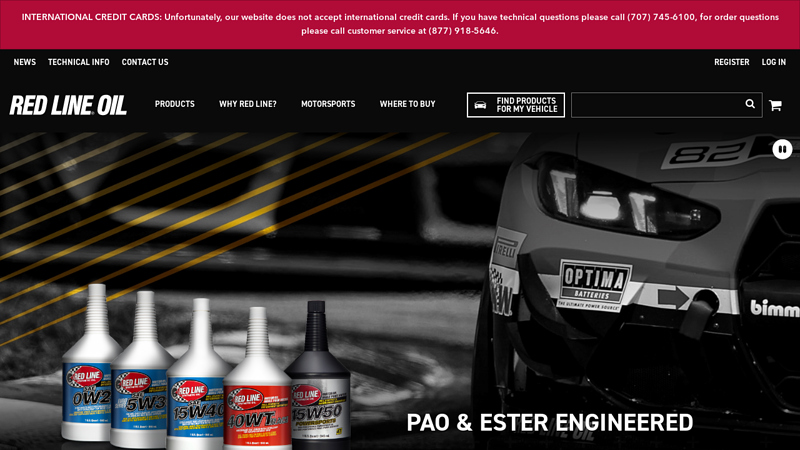 Red Line Synthetic Oil