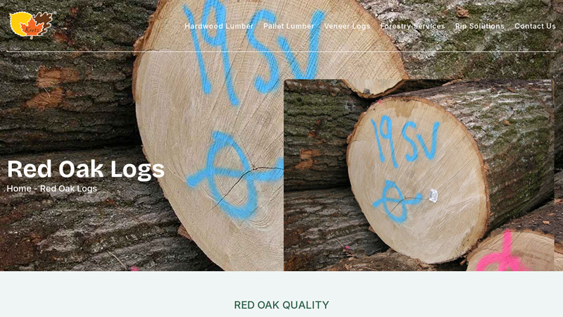 Red Oak Logs