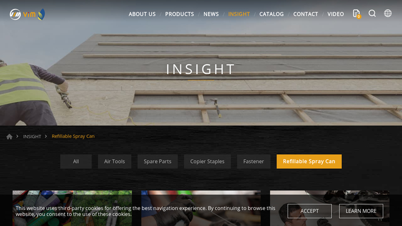 Refillable Spray Can