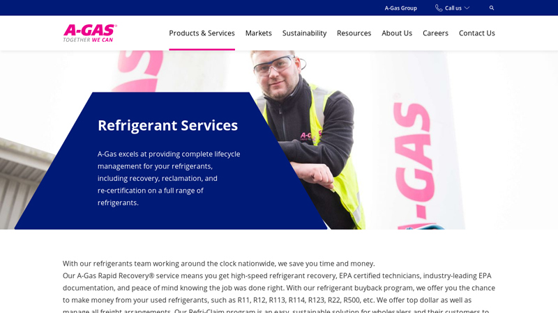 Refrigerant Services
