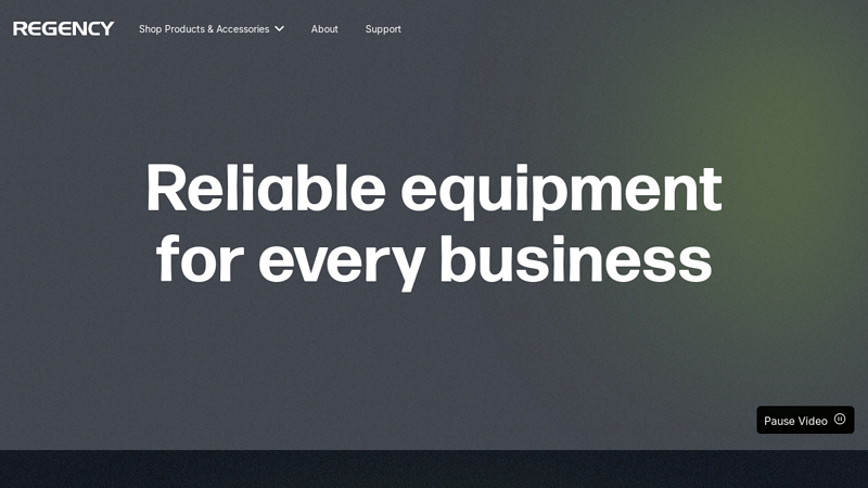 Regency Restaurant Equipment (Storage, Plumbing & More)