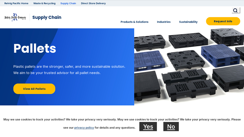 Rehrig Pacific Plastic Pallets