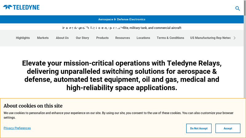 Relays & Coax Switches