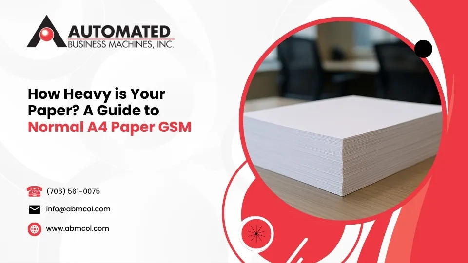Reliability Meets Performance with Our Copier Paper Range