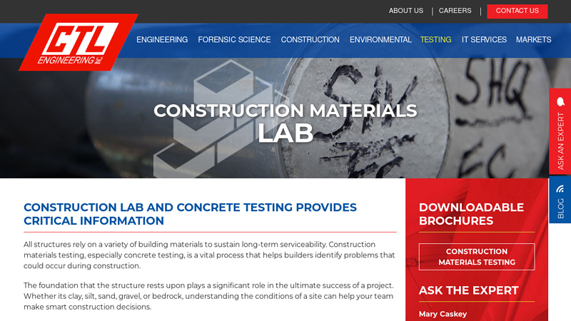 Reliable Concrete Testing Services in Columbus Ohio