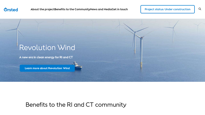Renewable offshore wind for Rhode Island and Connecticut