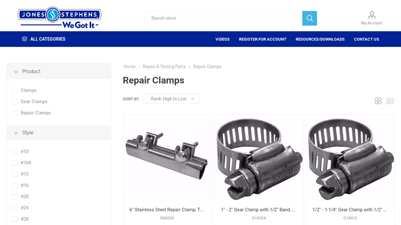 Repair Clamps