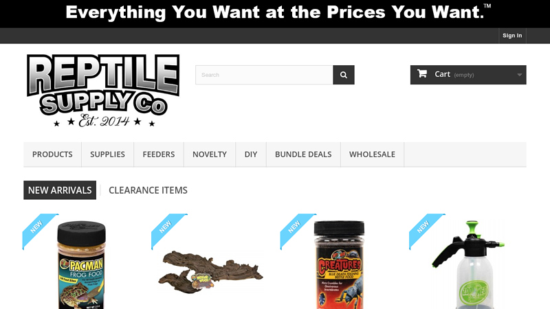 Reptile Supply Company