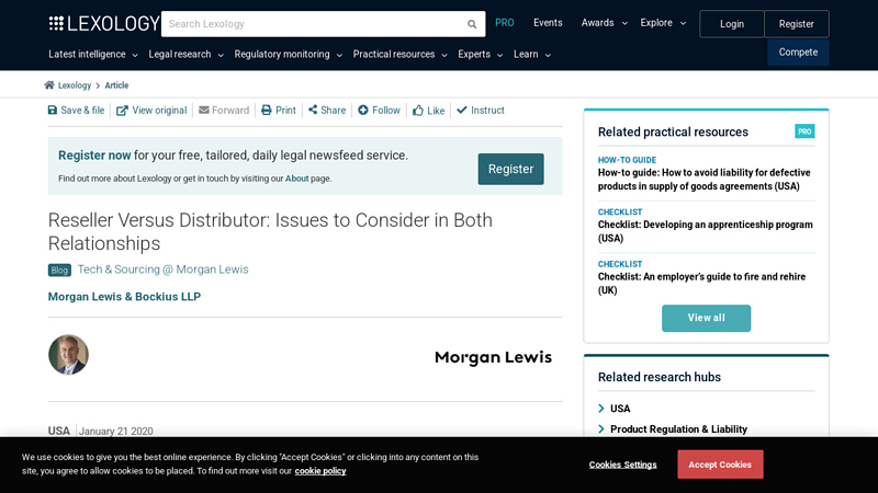 Reseller Versus Distributor