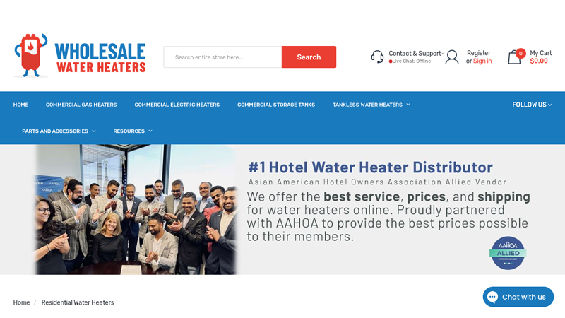 Residential Water Heaters