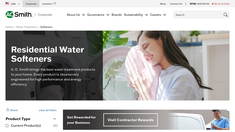 Residential Water Softeners