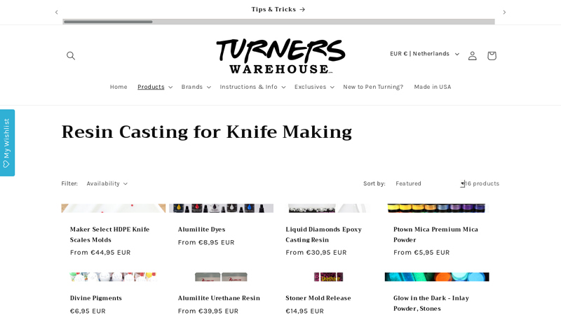 Resin Casting for Knife Making