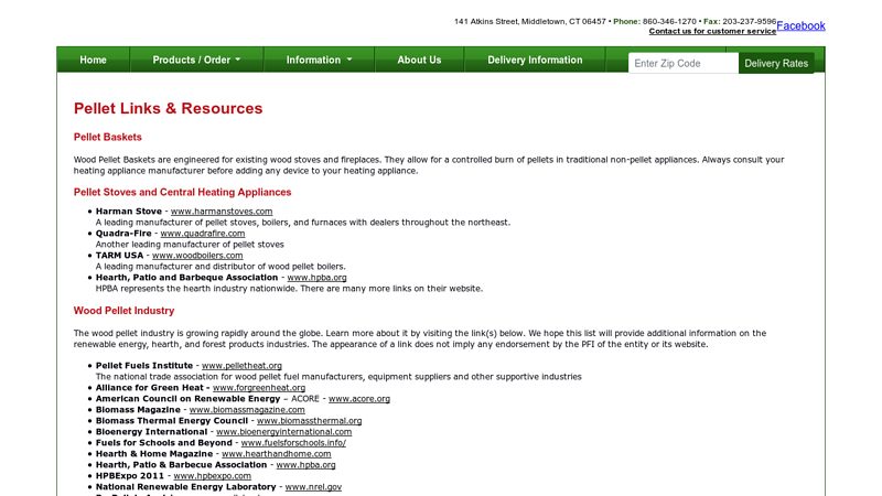 Resources about Wood Pellet Fuel