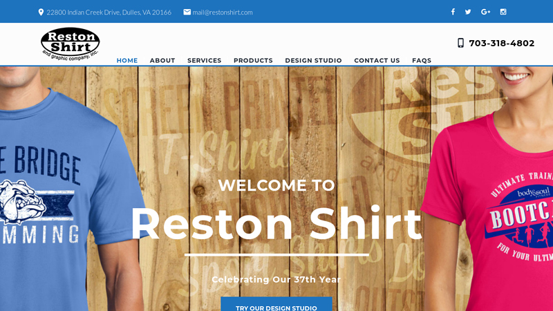 Reston Shirt custom t-shirts