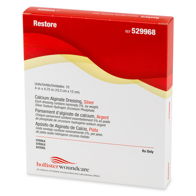 Restore™ Calcium Alginate Dressing – Silver