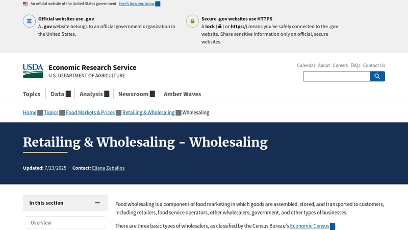 Retailing & Wholesaling