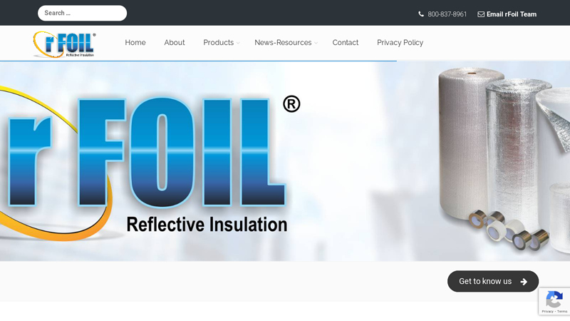 rFOIL Reflective Insulation and Radiant Barriers