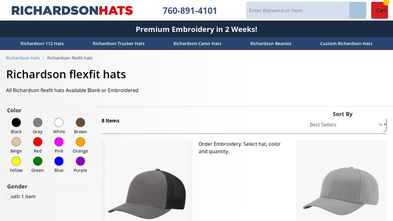 Richardson flexfit hats