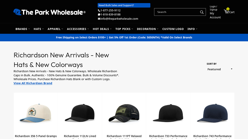 Richardson New Arrivals