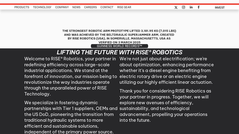 RISE Robotics