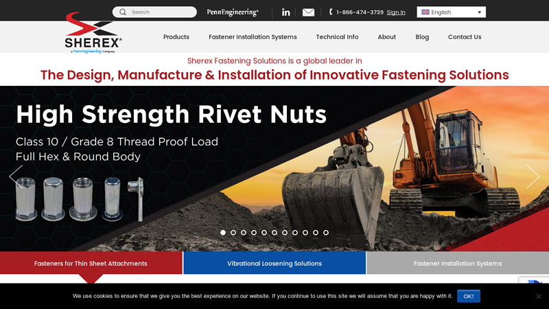 Rivet Nut Fasteners & Installation Tooling