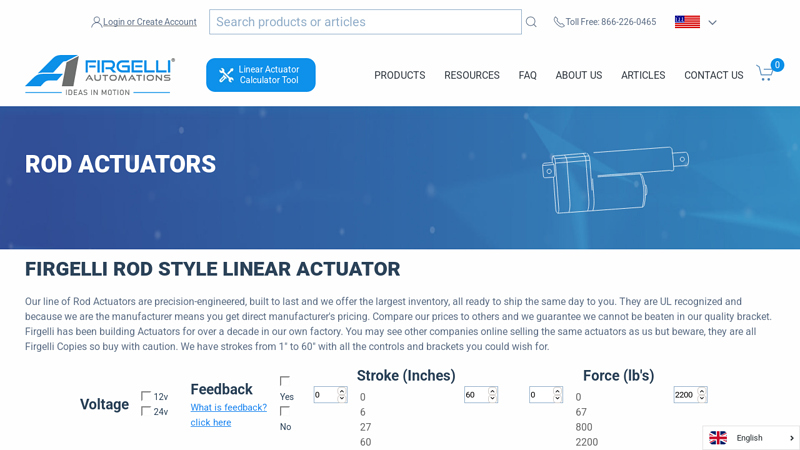 Rod Actuators