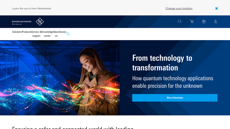 Rohde & Schwarz: Industry