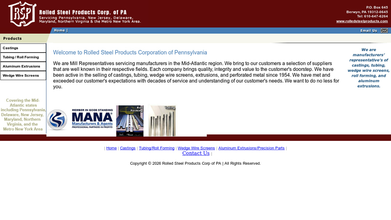 Rolled Steel Products Corporation