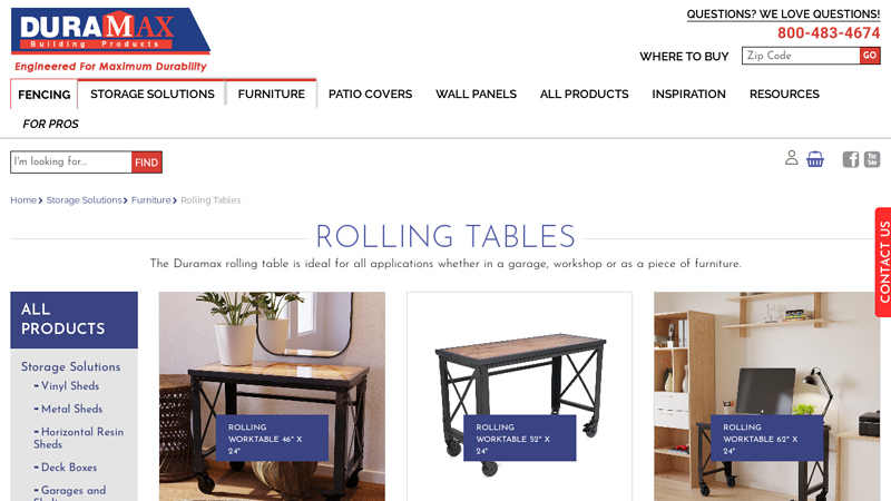 Rolling Tables