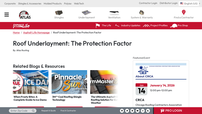 Roof Underlayment: The Protection Factor