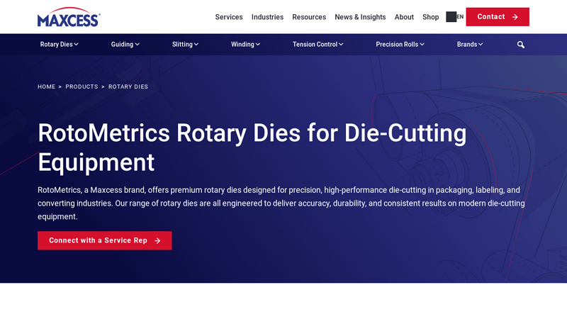 RotoMetrics Rotary Dies
